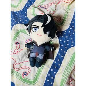 Original Plush Doll Genshin Impact Wriothesley Cosplay Student Toy Puppet Gift